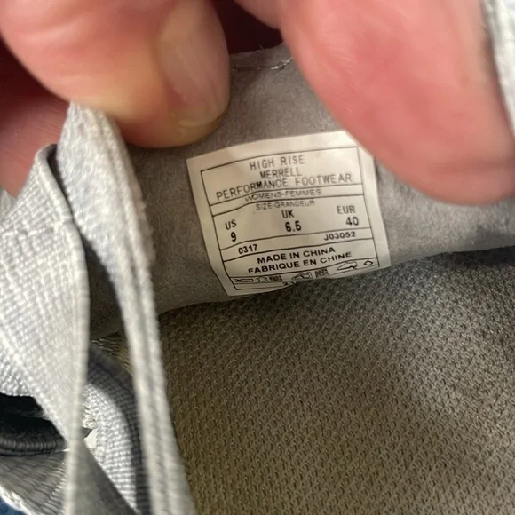 Grey Merrell Flora Kye Woven Slip-On Sandal Sneaker - Picture 9 of 10